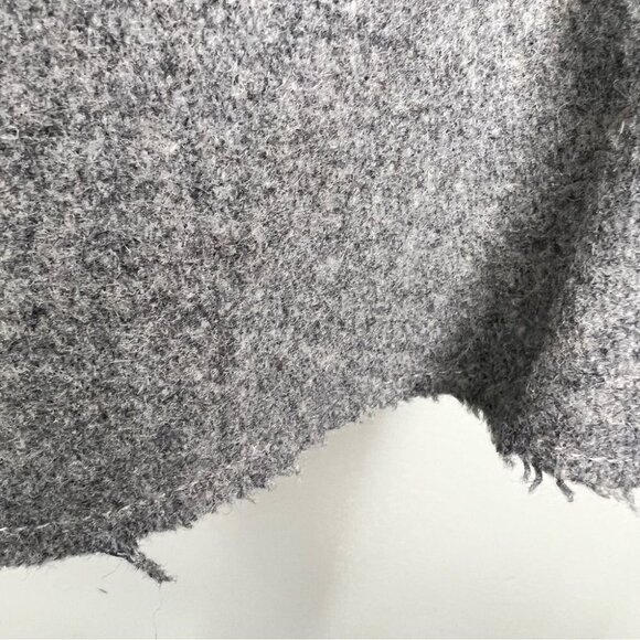Madewell Grey Wool Mini Skirt Size 4 - Picture 6 of 8